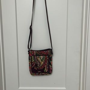 Vera Bradley Adjustable cross body purse